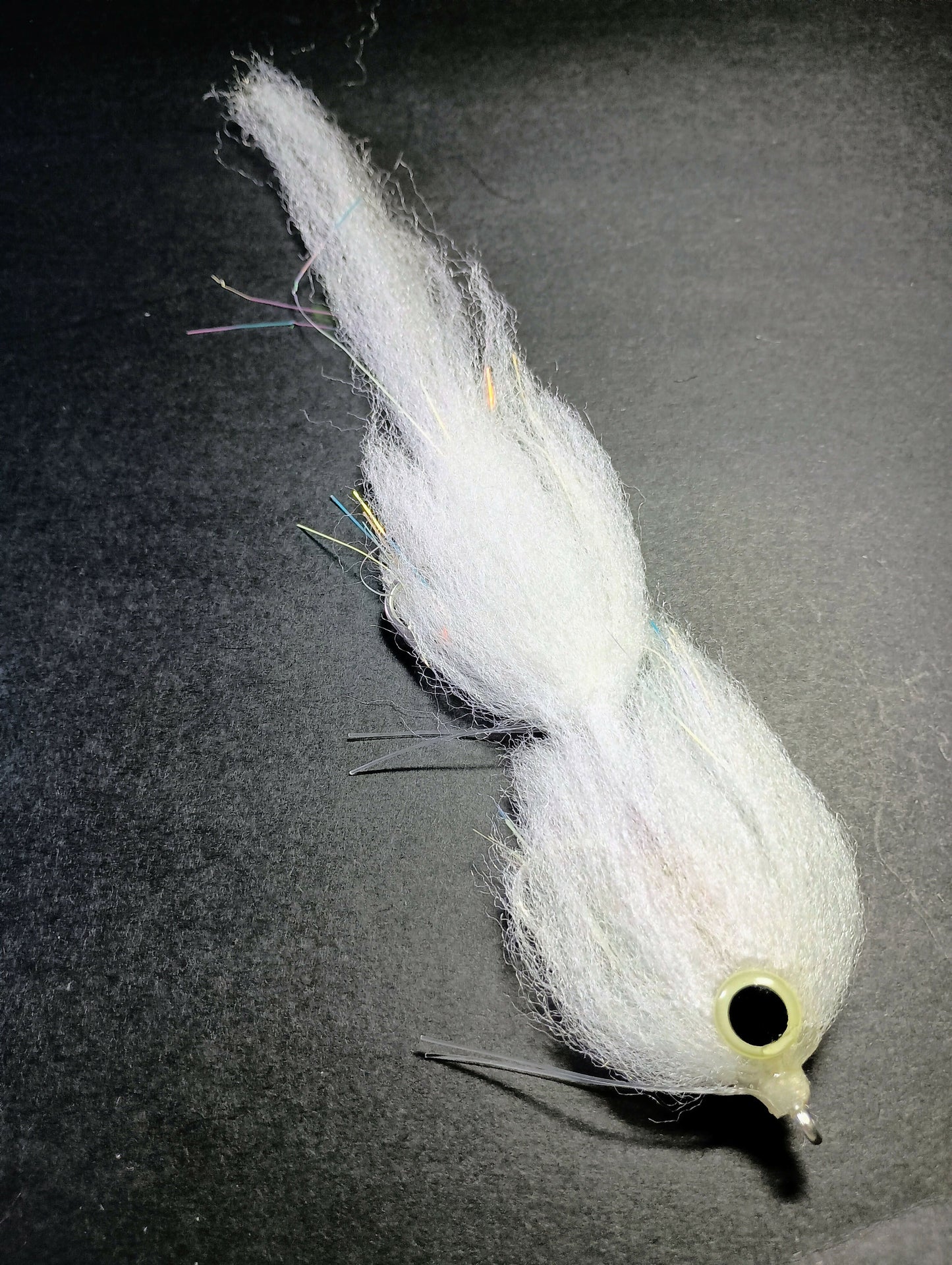 3D Glow in the Dark Jointed Muskie Peacock Bass Fly