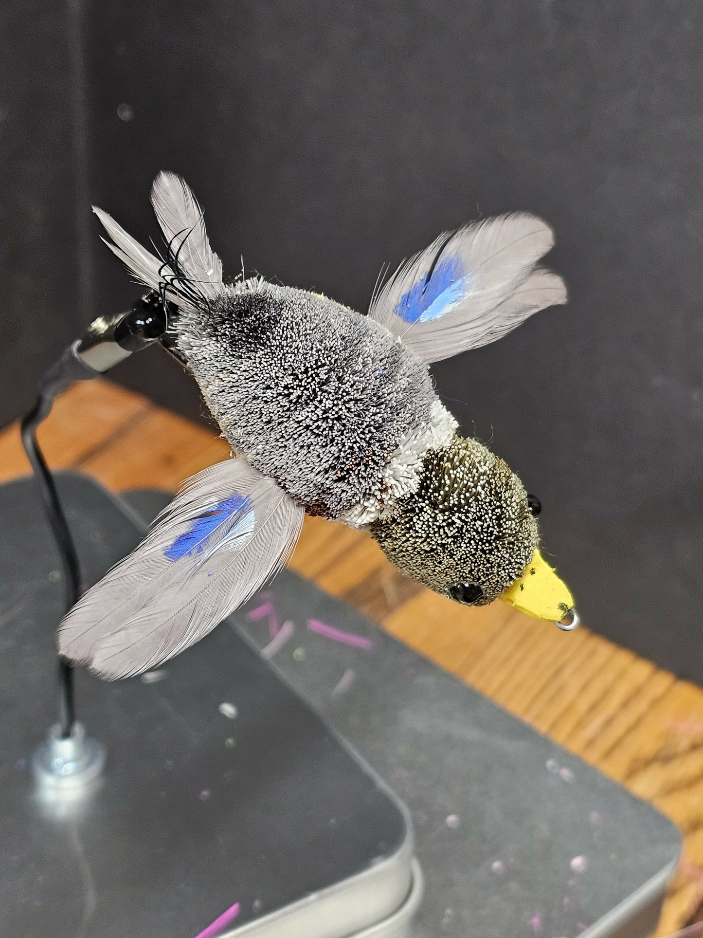 Mallard drake bass bug
