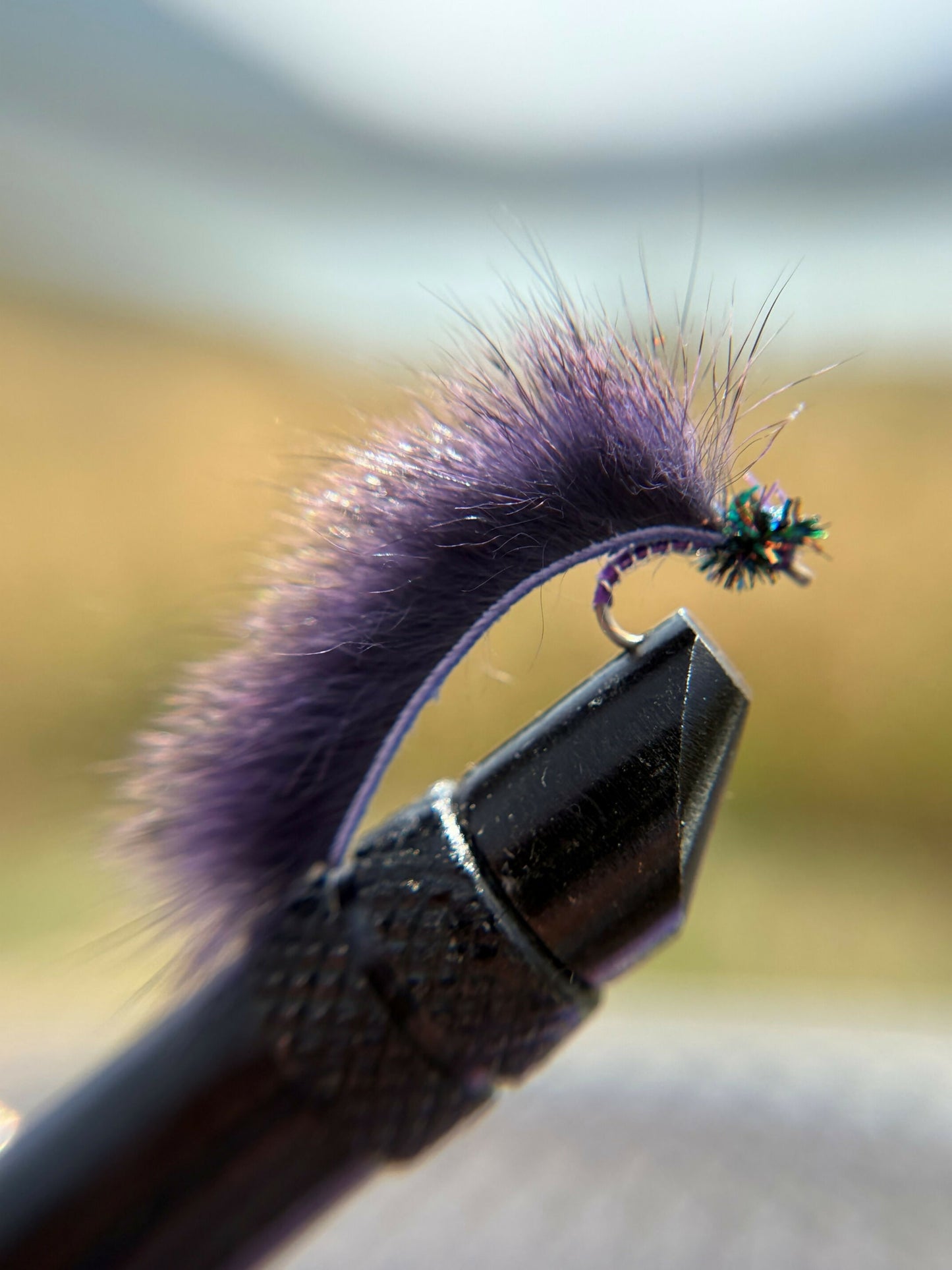 Burnt French Fly mini leech Purple