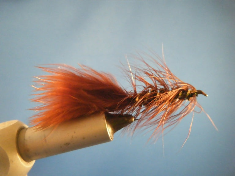 Brown Woolly Bugger Size 6s-10s