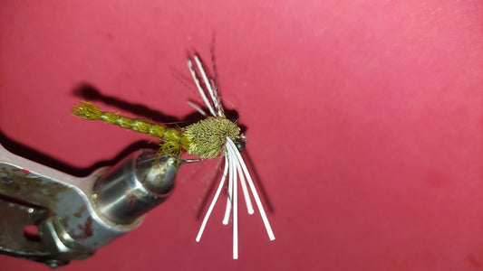 Olive Deer Hair Dragon Size 4