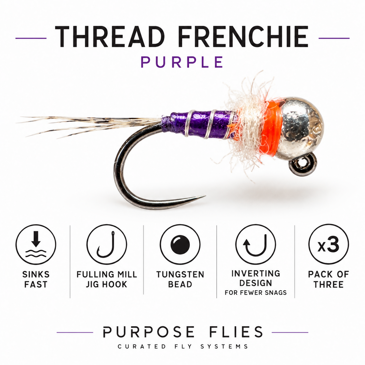 Thread Frenchie Purple