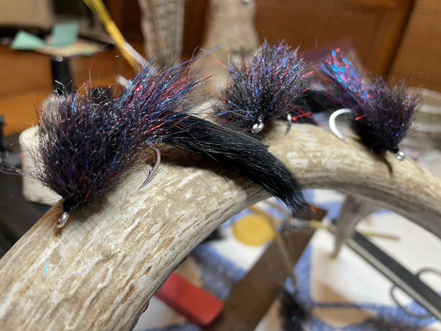 Tarpon Toads set of 3 in Midnight Fire