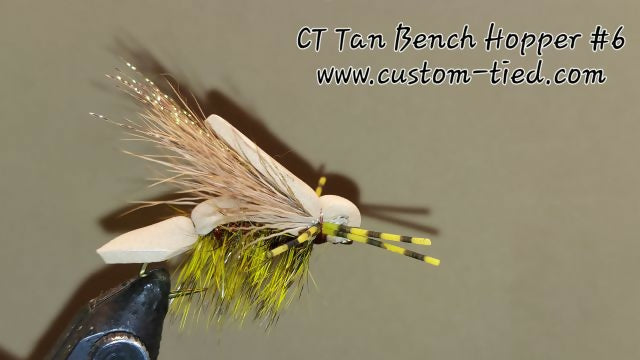 CT Tan Bench Hopper