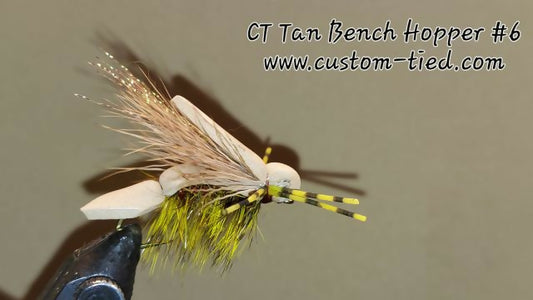 CT Tan Bench Hopper