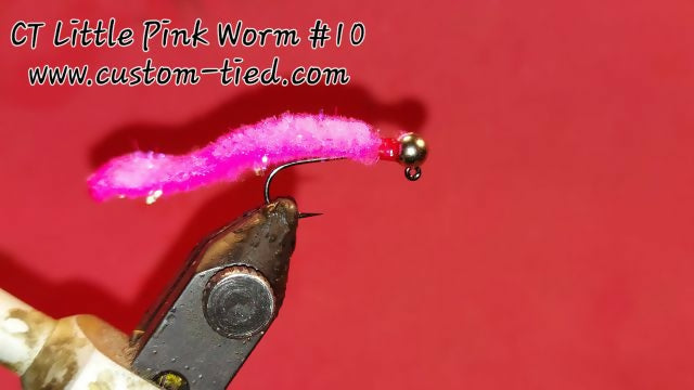 CT Gold Head Little Pink Worm Jig