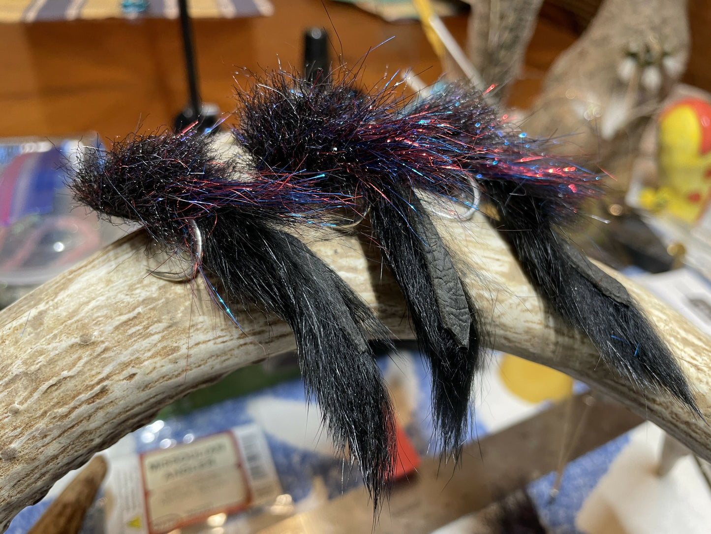 Tarpon Toads set of 3 in Midnight Fire