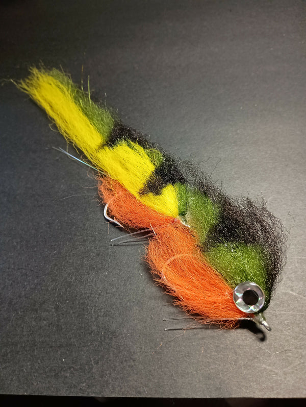 3D Baitfish Jointed Weedless Swimming Fly